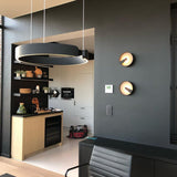 Moderne LED-Pendelleuchte in Kreisform – Elegante Deckenlampe für Esszimmer und Wohnzimmer 2