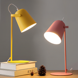 Moderne Rotierende Tischlampe mit Verstellbarem Winkel – Augenfreundliche LED Tischleuchte in Macaron-Farben für Nachttisch und Schreibtisch 3