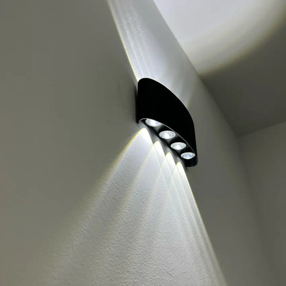 Moderne Wetterfeste Wandleuchte Innen und Außen – LED Wandleuchte mit Minimalistischem Design und Einfachem Montagesystem 8