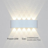 Moderne Wetterfeste Wandleuchte Innen und Außen – LED Wandleuchte mit Minimalistischem Design und Einfachem Montagesystem 9