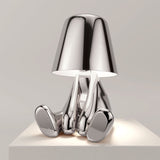 Stilvolle LED Tischlampe mit Warmlicht und Akku – Modernes Design für Wohnzimmer, Schlafzimmer und Büro 5