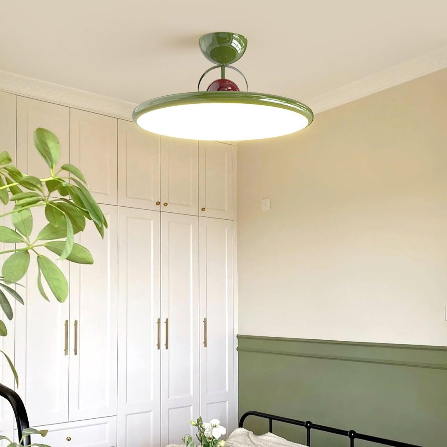 Deckenleuchte Letizia – Integrierte LED, Ø 40cm oder Ø 50cm, modernes Design 0