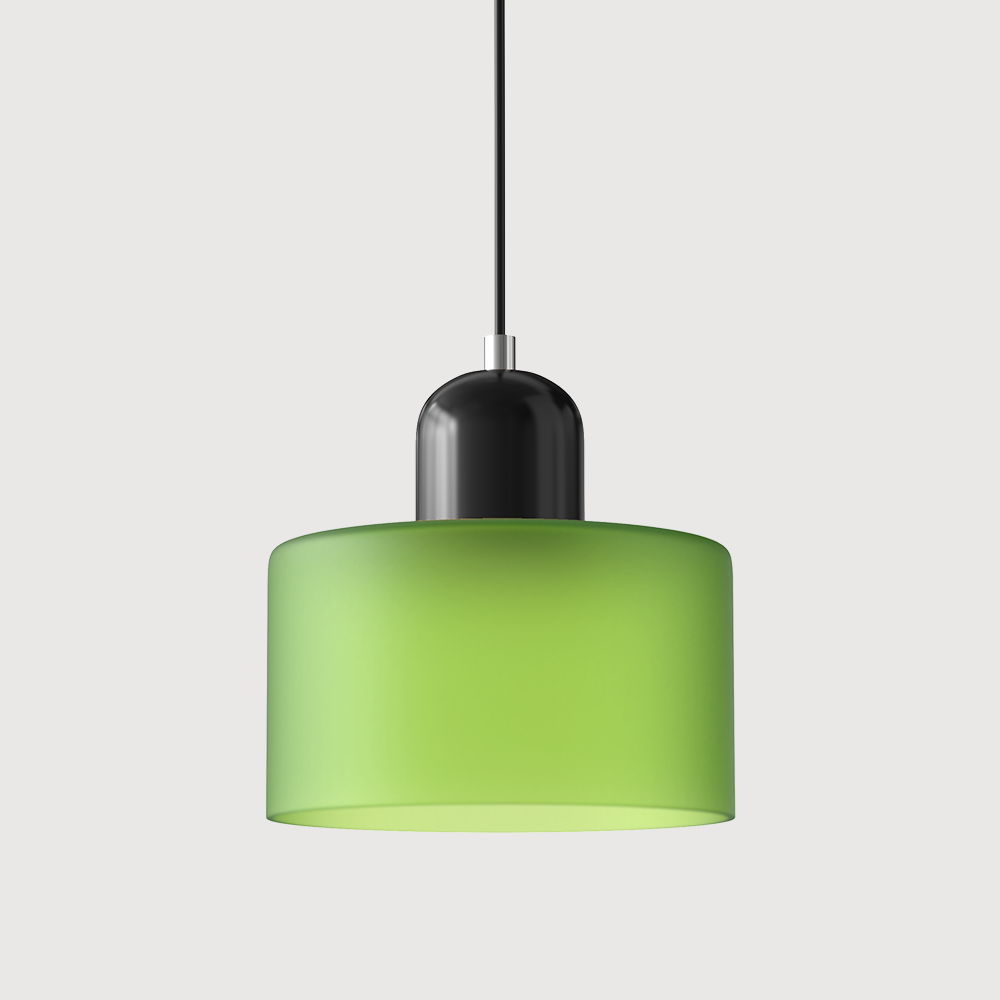 Elegante Pendelleuchte aus Glas mit E27 Fassung – Einstellbare Hängelampe für Esstisch, 17 cm hoch, 15 cm Durchmesser 12