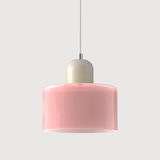 Elegante Pendelleuchte aus Glas mit E27 Fassung – Einstellbare Hängelampe für Esstisch, 17 cm hoch, 15 cm Durchmesser 13