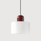 Elegante Pendelleuchte aus Glas mit E27 Fassung – Einstellbare Hängelampe für Esstisch, 17 cm hoch, 15 cm Durchmesser 14