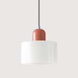 Elegante Pendelleuchte aus Glas mit E27 Fassung – Einstellbare Hängelampe für Esstisch, 17 cm hoch, 15 cm Durchmesser 16