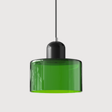 Elegante Pendelleuchte aus Glas mit E27 Fassung – Einstellbare Hängelampe für Esstisch, 17 cm hoch, 15 cm Durchmesser 22