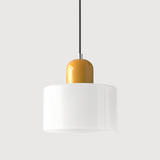 Elegante Pendelleuchte aus Glas mit E27 Fassung – Einstellbare Hängelampe für Esstisch, 17 cm hoch, 15 cm Durchmesser 23