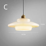 Elegante Pendelleuchte aus Milchglas für Esstisch – Verstellbare Hängelampe im Mid-Century Design, 1,5 m Kabellänge 10