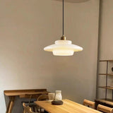 Elegante Pendelleuchte aus Milchglas für Esstisch – Verstellbare Hängelampe im Mid-Century Design, 1,5 m Kabellänge 6
