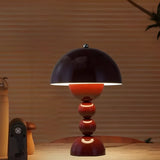 Elegante Tischlampe im Blumen-Design – Tragbare LED Tischleuchte mit USB-Ladung, 20cm Acryl, Warmes Licht für Wohnräume 5