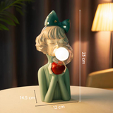 Elegante Tischleuchte aus Holz und Textil – Handgefertigte Lampe für jeden Raum 10