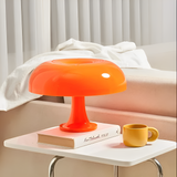 Kabellose LED Tischlampe im Pilzdesign – Nachttischlampe für modernes Wohnen 0