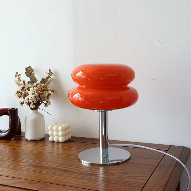 Kabellose Tischlampe mit Dimmfunktion – Moderne LED Tischleuchte für Zuhause und Büro, Stilvolles Design in Weiß 1