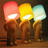 Kabellose Tischlampe mit Lustigem Design - Tragbare Lampe Ohne Kabel für Innen und Außen 0