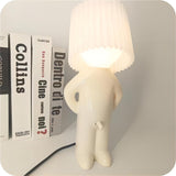 Kabellose Tischlampe mit Lustigem Design - Tragbare Lampe Ohne Kabel für Innen und Außen 3
