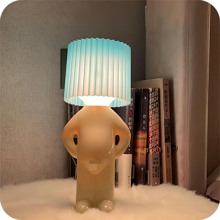 Kabellose Tischlampe mit Lustigem Design - Tragbare Lampe Ohne Kabel für Innen und Außen 5