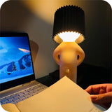Kabellose Tischlampe mit Lustigem Design - Tragbare Lampe Ohne Kabel für Innen und Außen 7