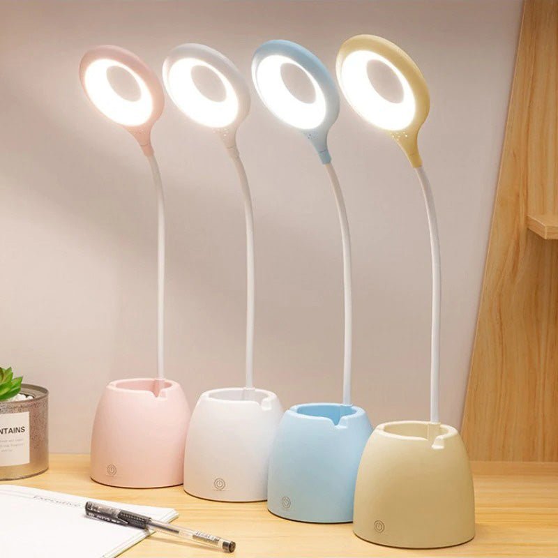 Kinderlampe mit Stiftehalter für Kreatives Arbeiten und Lesen 0