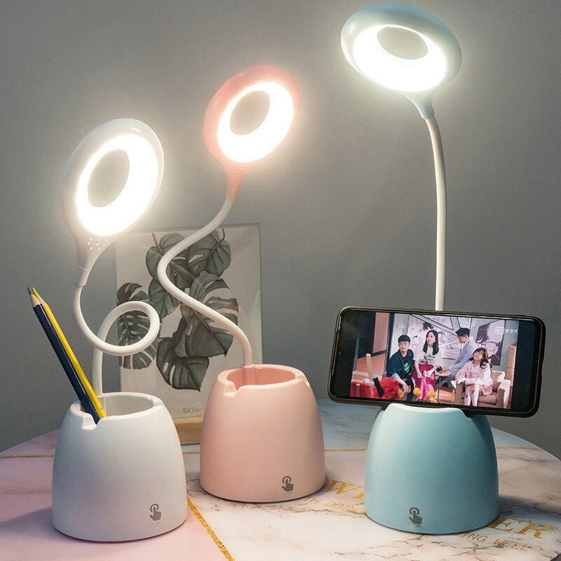 Kinderlampe mit Stiftehalter für Kreatives Arbeiten und Lesen 1
