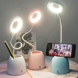 Kinderlampe mit Stiftehalter für Kreatives Arbeiten und Lesen 1