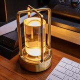 Kristall-Laterne mit Touch-Funktion und USB-Anschluss – Elegante LED-Beleuchtung für Innen- und Außenbereiche 1