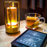 Kristall-Laterne mit Touch-Funktion und USB-Anschluss – Elegante LED-Beleuchtung für Innen- und Außenbereiche 4