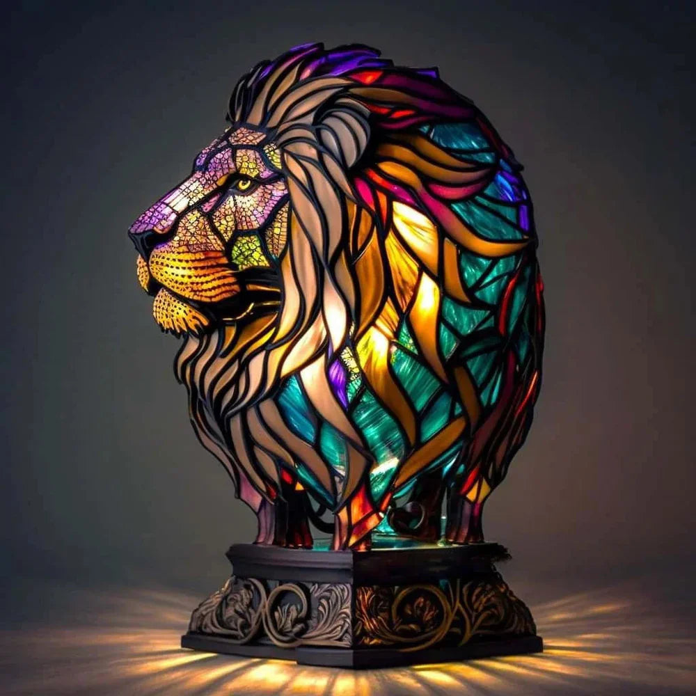 Kunstlampe mit Tiermotiven – Stilvolle Beleuchtung für Zuhause 12