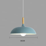LED Deckenleuchte Eiche für Wohnzimmer und Schlafzimmer - Skandinavisches Design 5