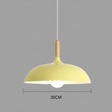 LED Deckenleuchte Eiche für Wohnzimmer und Schlafzimmer - Skandinavisches Design 9