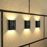 LED Solar Außenwandleuchte Mit Bewegungsmelder – Wetterfest, Energieeffizient, Warmweiß 2