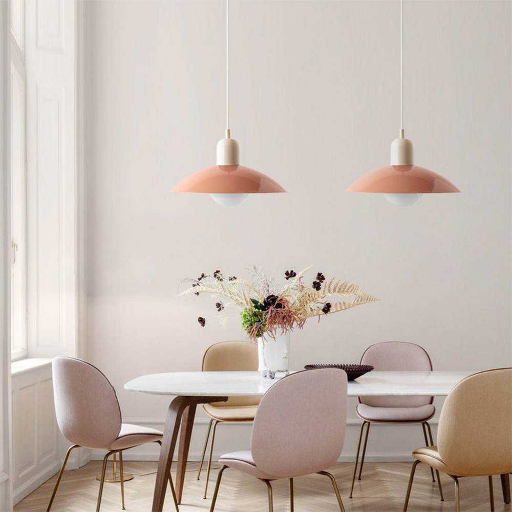 Macaron Pendelleuchte aus Glas – Moderne Bauhaus Leuchte für Küche und Esszimmer 3