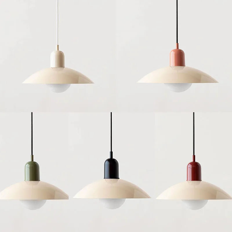Macaron Pendelleuchte aus Glas – Moderne Bauhaus Leuchte für Küche und Esszimmer 7