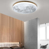 Minimalistische LED Deckenleuchte aus Holz und Acryl – Warmweiß für Wohnzimmer und Schlafzimmer 0