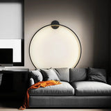 Minimalistische Runde LED Wandleuchte – Elegante Wandlampe für Sanfte Beleuchtung Innen 4