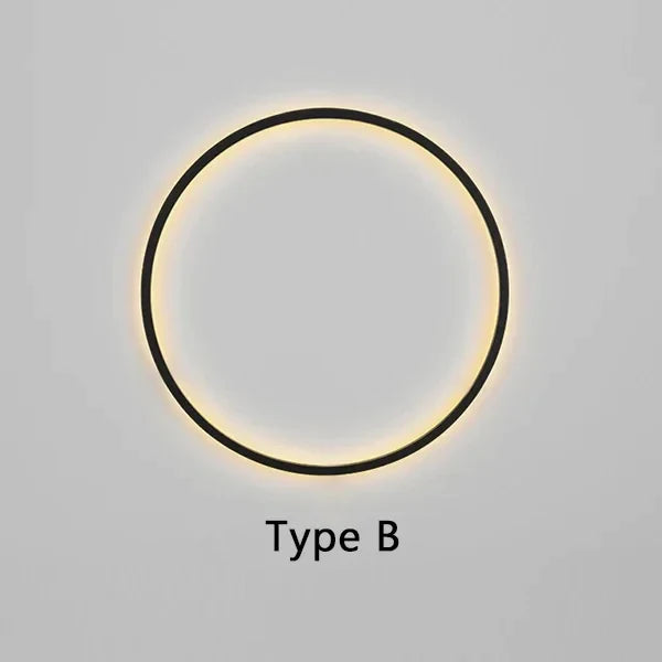 Minimalistische Runde LED Wandleuchte – Elegante Wandlampe für Sanfte Beleuchtung Innen 6