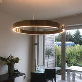 Moderne LED-Pendelleuchte in Kreisform – Elegante Deckenlampe für Esszimmer und Wohnzimmer 1