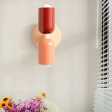 Moderne LED-Wandlampe Schwarz im Nordischen Design – Energieeffiziente Wandleuchte für Innenräume, Zwei-seitige Beleuchtung 1