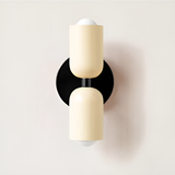 Moderne LED-Wandlampe Schwarz im Nordischen Design – Energieeffiziente Wandleuchte für Innenräume, Zwei-seitige Beleuchtung 10