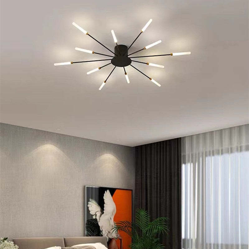 Moderne LED Deckenlampe ASTRALIS Nordic für Wohnzimmer und Schlafzimmer – Minimalistisches Design, 15-30 m², Energieeffizient 0