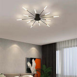 Moderne LED Deckenlampe ASTRALIS Nordic für Wohnzimmer und Schlafzimmer – Minimalistisches Design, 15-30 m², Energieeffizient 0