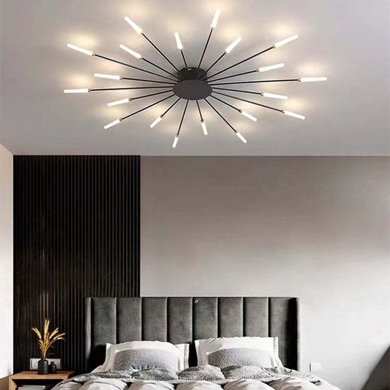 Moderne LED Deckenlampe ASTRALIS Nordic für Wohnzimmer und Schlafzimmer – Minimalistisches Design, 15-30 m², Energieeffizient 10