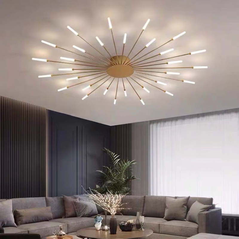Moderne LED Deckenlampe ASTRALIS Nordic für Wohnzimmer und Schlafzimmer – Minimalistisches Design, 15-30 m², Energieeffizient 14