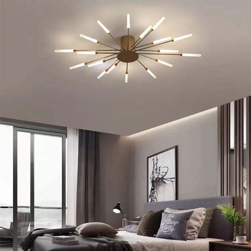 Moderne LED Deckenlampe ASTRALIS Nordic für Wohnzimmer und Schlafzimmer – Minimalistisches Design, 15-30 m², Energieeffizient 15