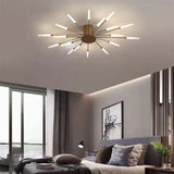 Moderne LED Deckenlampe ASTRALIS Nordic für Wohnzimmer und Schlafzimmer – Minimalistisches Design, 15-30 m², Energieeffizient 15