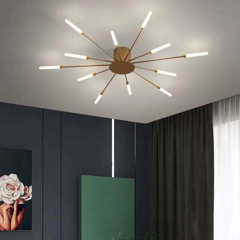 Moderne LED Deckenlampe ASTRALIS Nordic für Wohnzimmer und Schlafzimmer – Minimalistisches Design, 15-30 m², Energieeffizient 17