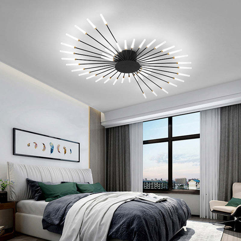 Moderne LED Deckenlampe ASTRALIS Nordic für Wohnzimmer und Schlafzimmer – Minimalistisches Design, 15-30 m², Energieeffizient 7