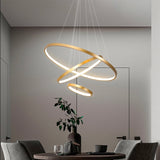 Moderne LED Deckenleuchte mit Dimmfunktion und 3 Ringen – Stilvolle Deckenlampe für Wohnzimmer 3