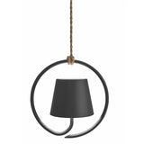 Moderne LED Pendelleuchte mit Touch-Dimmfunktion – Wetterfeste Hängeleuchte für Innen und Außen, Warmweißes Licht, Tragbar, 20x20cm 0
