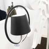 Moderne LED Pendelleuchte mit Touch-Dimmfunktion – Wetterfeste Hängeleuchte für Innen und Außen, Warmweißes Licht, Tragbar, 20x20cm 5